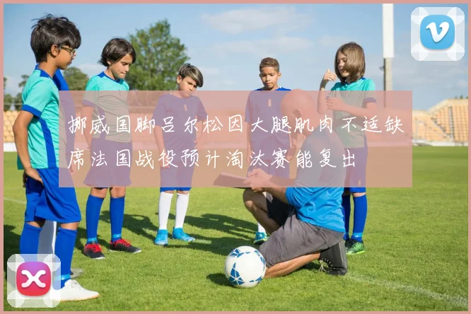挪威国脚吕尔松因大腿肌肉不适缺席法国战役预计淘汰赛能复出