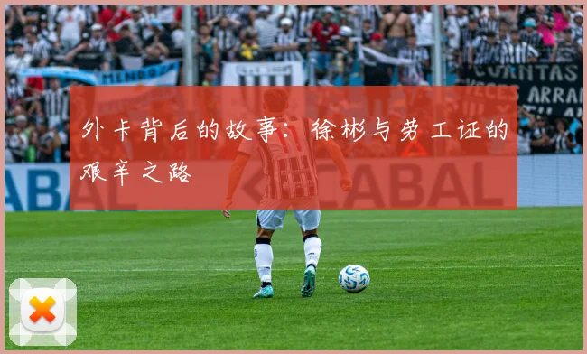 外卡背后的故事：徐彬与劳工证的艰辛之路